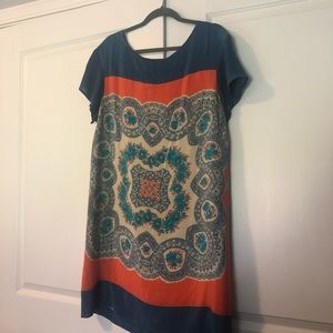 Anthro Paisley dress